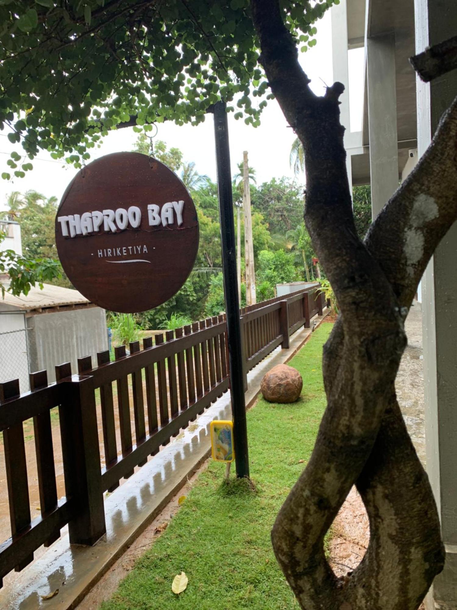 Thaproo Bay Hiriketiya Bed and Breakfast Dikwella Eksteriør billede
