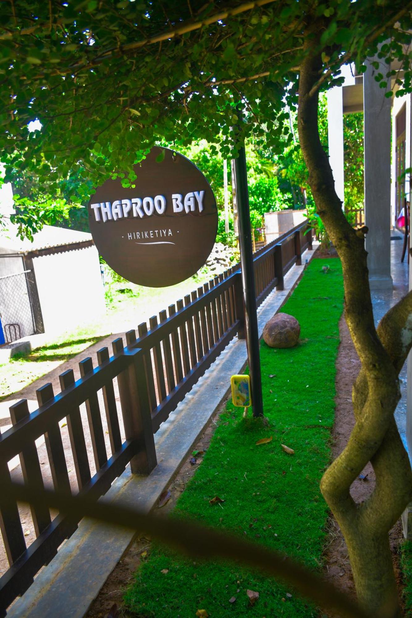 Thaproo Bay Hiriketiya Bed and Breakfast Dikwella Eksteriør billede